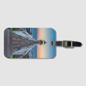 日没のマーシャルポイント灯台 ラゲッジタグ (正面横)