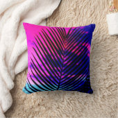 日没のヤシの木 クッション (ブランケット)