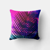 日没のヤシの木 クッション (裏面)