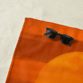 日没のライオン ビーチタオル (インサイチュ)