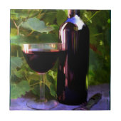 日没のワイン タイル (正面)