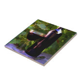 日没のワイン タイル (側面)