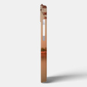 日没のワシントン記念塔の桜 Case-Mate iPhoneケース (裏面 / 左)