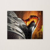 日没の主なPontiac Chieftainのクラシック車 ジグソーパズル (横)