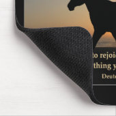 日没の乗車のマウスパッド マウスパッド (コーナー)