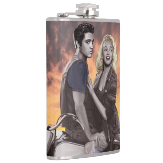 日没の乗車2 フラスク (右)