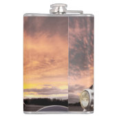 日没の乗車2 フラスク (裏面)