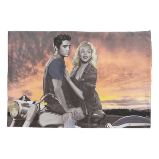 日没の乗車2 枕カバー (裏面-左)