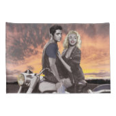 日没の乗車2 枕カバー (裏面-右)