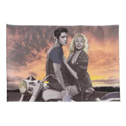 日没の乗車2 枕カバー (裏面-右)