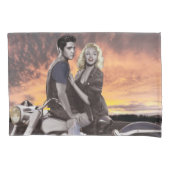 日没の乗車2 枕カバー (正面左)