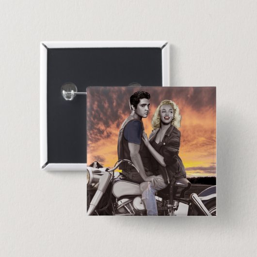 日没の乗車2 缶バッジ (正面&裏面)