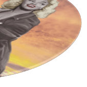 日没の乗車 カッティングボード (角)