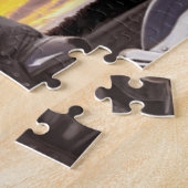 日没の乗車 ジグソーパズル (側面)