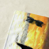 日没の人魚 ビーチタオル (インサイチュ)