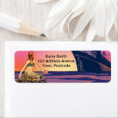 日没の人魚 ラベル (インサイチュ)