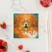 日没の仏 スタンダードカクテルナプキン (インサイチュ)