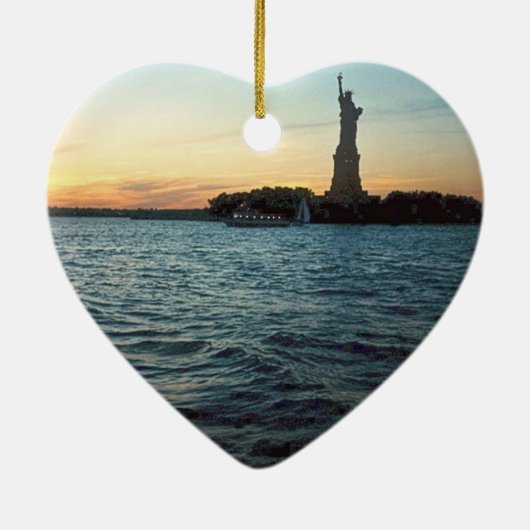 日没の休日のオーナメントの自由 セラミックオーナメント (裏面)