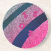 日没の余韻で祝う砂岩コースター コースター (正面)