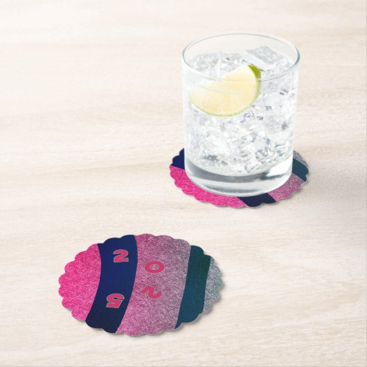 日没の余韻にお祭り紙コースター ペーパーコースター (インサイチュ)