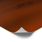 日没の反射ポスター ポスター (角)