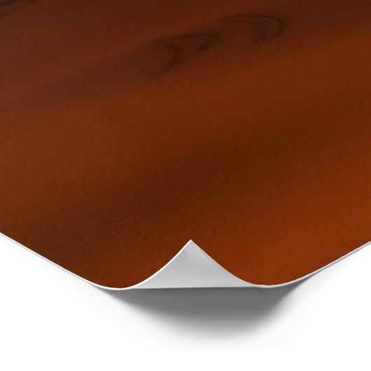 日没の反射ポスター ポスター (角)