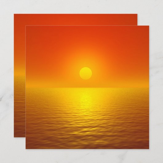 日没の反射 (正面/裏面)