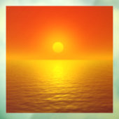 日没の反射 ウィンドウサイン (シート3)