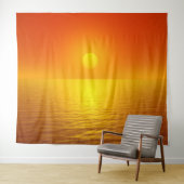 日没の反射 タペストリー (インサイチュ(横))