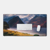 日没の反射 デスクマット (キーボード&マウス)