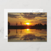 日没の反射 ポストカード (正面/裏面)
