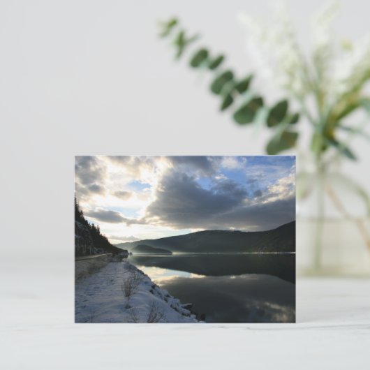 日没の反射 ポストカード (スタンド正面)