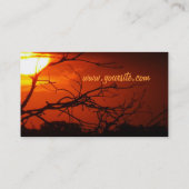 日没の名刺の間に 名刺 (裏面)