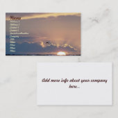 日没の名刺 名刺 (正面/裏面)