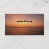 日没の名刺 名刺 (裏面)