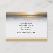 日没の名刺 名刺 (裏面)