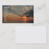 日没の夢 名刺 (正面/裏面)