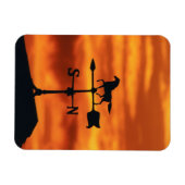 日没の天気予報 マグネット (横)