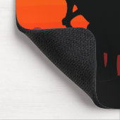 日没の奥地にオーストラリアのカンガルー マウスパッド (コーナー)