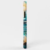 日没の山の花の水の上 Case-Mate iPhoneケース (裏面/右)