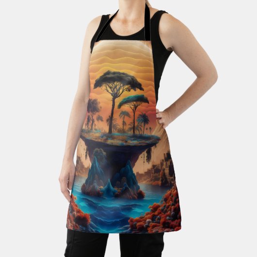 日没の島。 エプロン (インサイチュ)