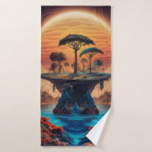 日没の島。 バスタオル (バスタオル)