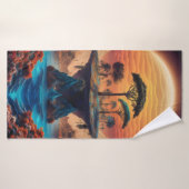 日没の島。 バスタオル (バスタオル)