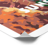 日没の崖のポスター ポスター (角)