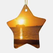 日没の巡航 セラミックオーナメント (左)