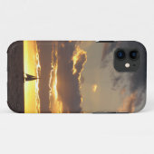 日没の帆ボート Case-Mate iPhoneケース (裏面(横))