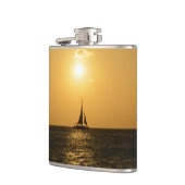 日没の帆 フラスク (左)