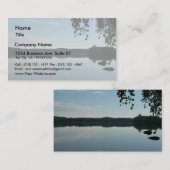 日没の後のmirror湖 名刺 (正面/裏面)