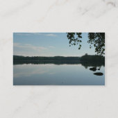 日没の後のmirror湖 名刺 (裏面)