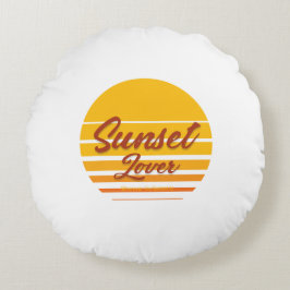 日没の恋人 ラウンドクッション